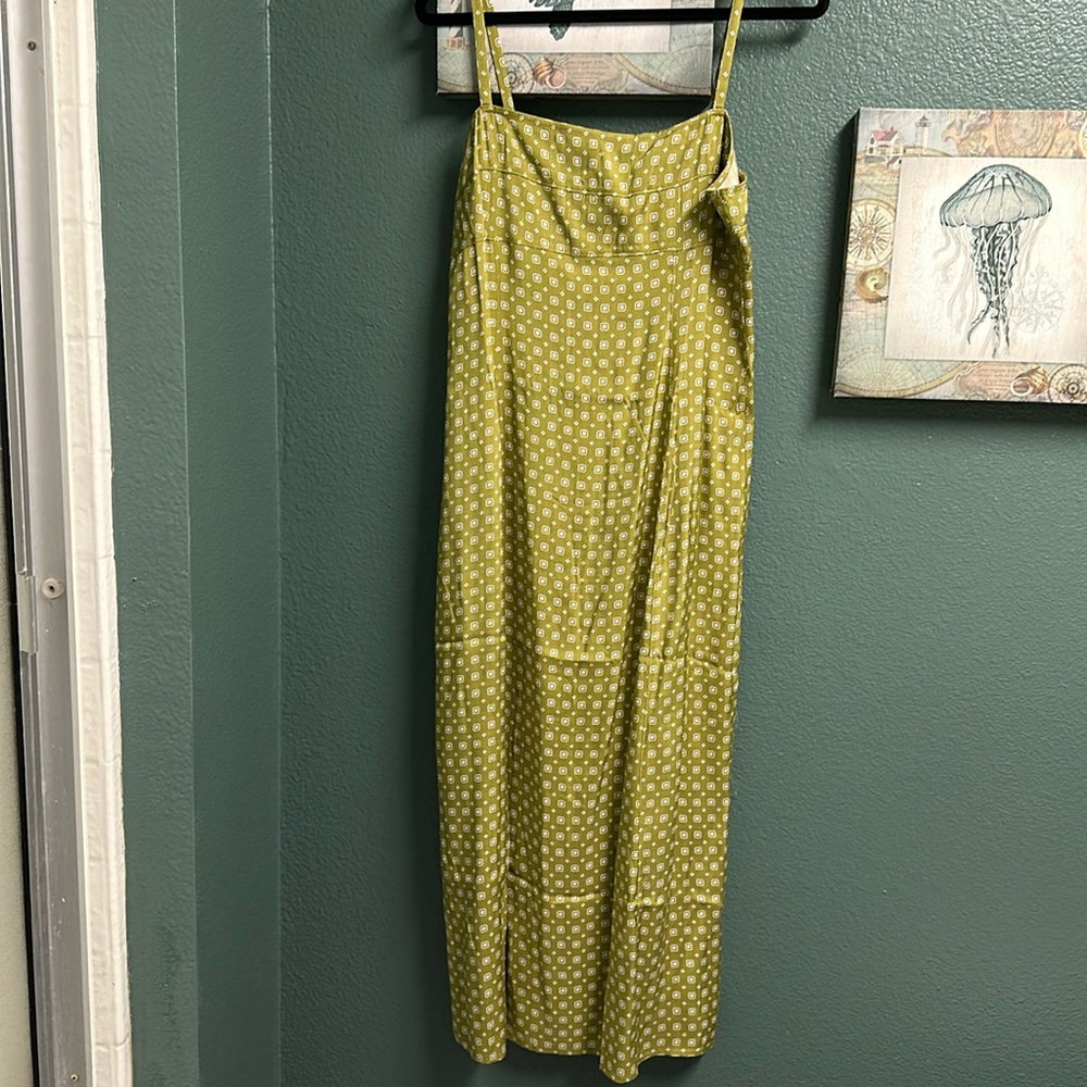 Madewell square neck dress